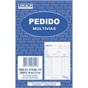TALAO DE PEDIDO  SAO DOMINGOS 15X21 1V 6...