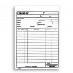 TALAO DE PEDIDO  SAO DOMINGOS 15X21 1V 6...