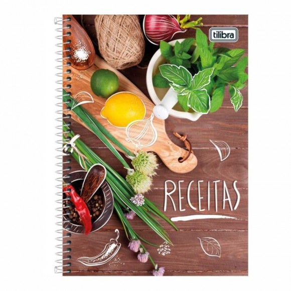 CADERNO DE RECEITAS CD 77F