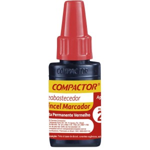 TINTA PARA PINCEL ATOMICO COMPACTOR VERM...