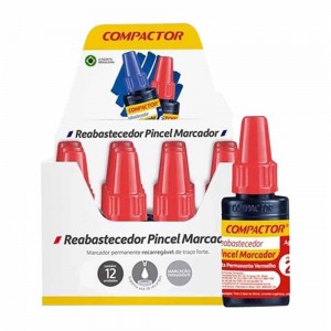TINTA PARA PINCEL ATOMICO COMPACTOR VERM...