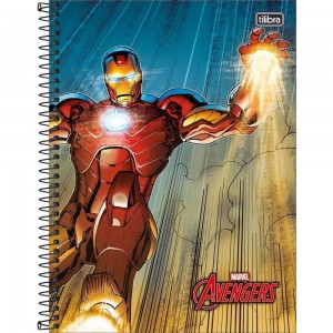 CADERNO UNIV. CD 10X1 TILIBRA SPIDER MAN...