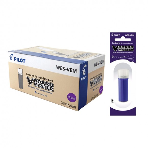 REFIL PARA PINCEL DE QUADRO BRANCO PILOT WBS-VBM VIOLETA