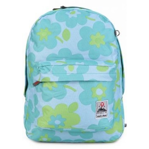 MOCHILA ESCOLAR REPUBLIC DE POLYESTER  TEEN 8731234 AZUL