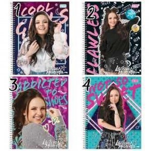 CADERNO UNIV. CD 1X1 TILIBRA LARISSA MAN...