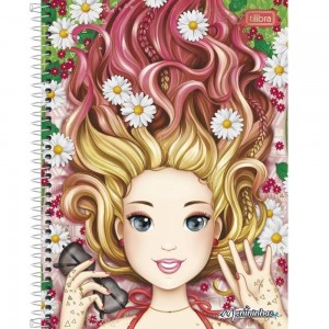 CADERNO UNIV. CD 1X1 TILIBRA MENININHAS ...
