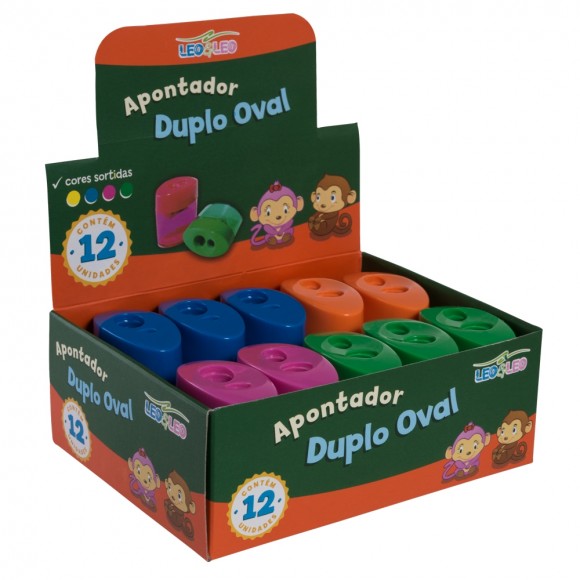 APONTADOR LEONORA COM DEPOSITO DUPLO OVAL 4534