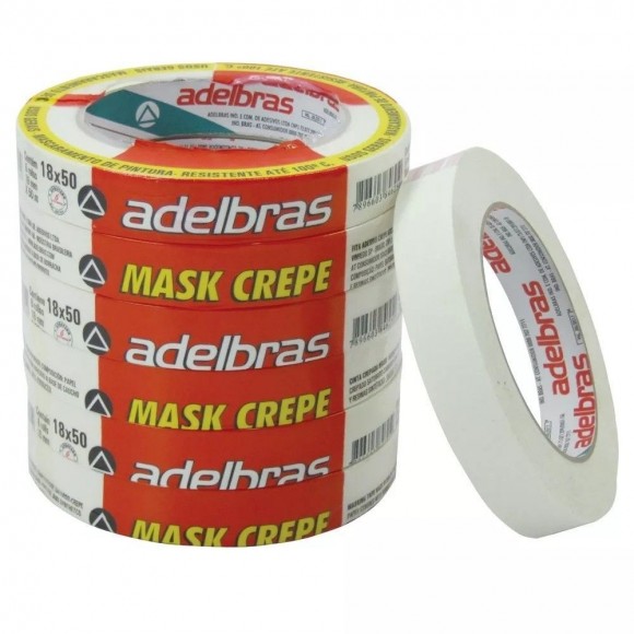 FITA CREPE ADELBRAS 18MMX50M