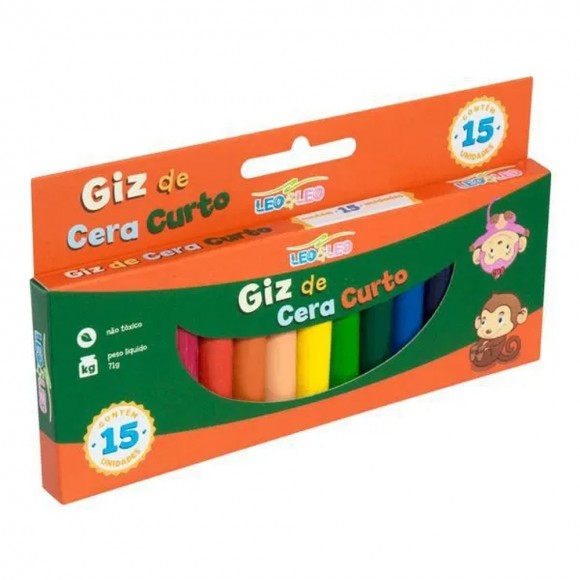 GIZ DE CERA LEO&LEO CURTON 15 CORES