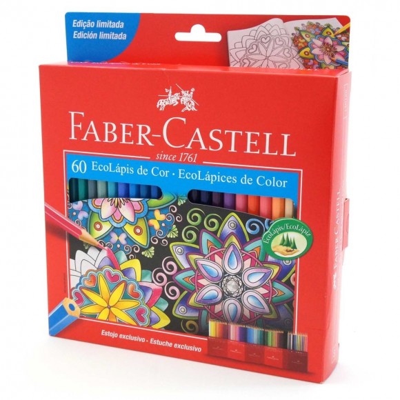 LAPIS DE COR FABER CASTELL 60 CORES