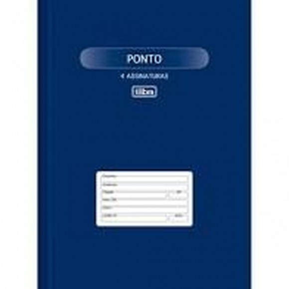 LIVRO DE PONTO OFICIO 100F 4 ASSINATURA - TILIBRA