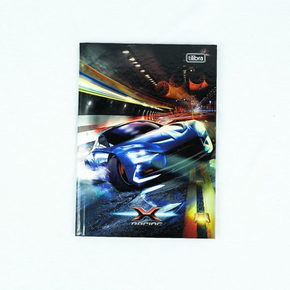 CADERNO BROCHURA 1/4 CD TILIBRA X-RACING 48 FLS