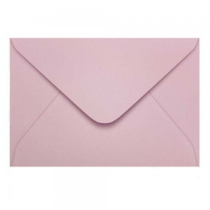ENVELOPE CONVITE 114X235MM ROSA CLARO SC...