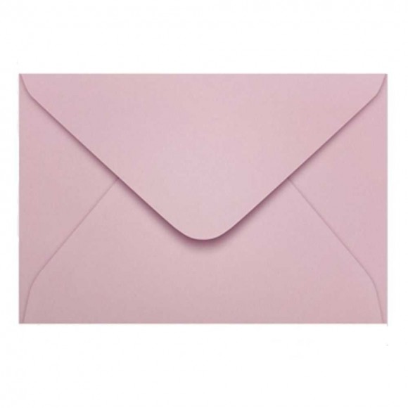 ENVELOPE CONVITE 160X235MM FIDJI ROSA CLARO PE/100 SCRITY