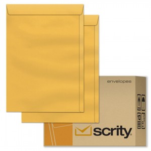 ENVELOPE SC OURO 240X340MM SCRITY CX/250