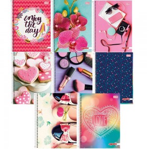 CADERNO UNIV. CD 10X1 TILIBRA  D+ FEMINI...