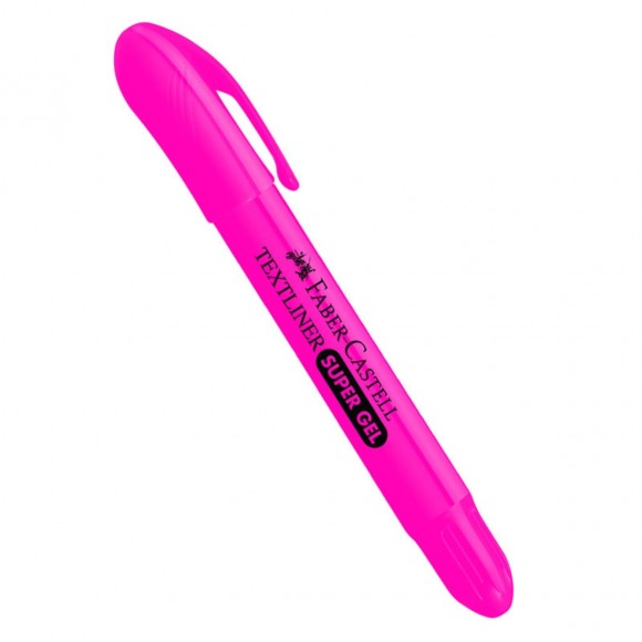 MARCA TEXTO GEL FABER CASTELL TEXTLINER ROSA 155728