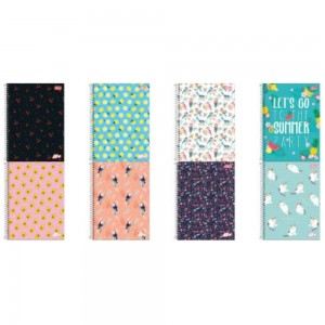 CADERNO UNIV. CD 16X1 TILIBRA D+ FEMININ...