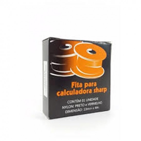 FITA MASTERPRINT PARA CALCULADORA SHARP PVF CX/12 UNID