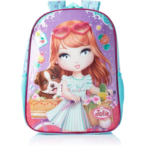 MOCHILA ESCOLAR TILIBRA JOLIE RUIVA G