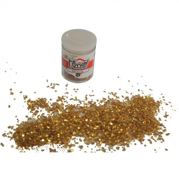 GLITTER METALICO 3G OURO CLARO