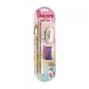 KIT LAPIS LEO&LEO HB UNICORNIO 2 LAPIS/A...