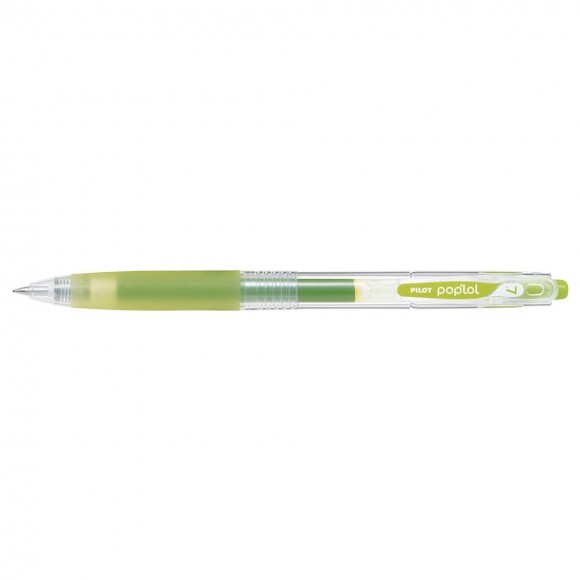 CANETA PILOT POPLOL RT 0.7MM VERDE