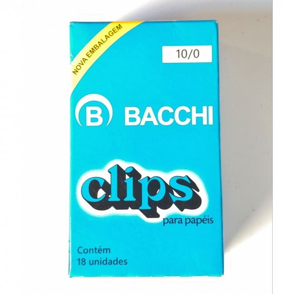 CLIPS GALVANIZADO BACCHI 10/0 18UN