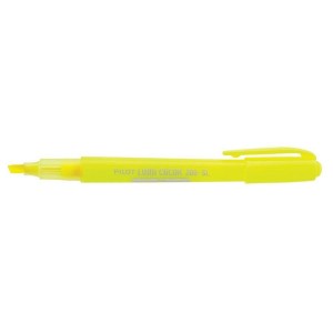 MARCA TEXTO PILOT LUMICOLOR AMARELO CX/1...