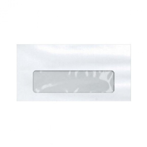 ENVELOPE OFICIO 114X229  BRANCO C/ JANELA