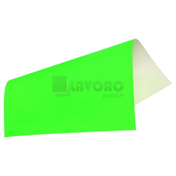 PAPEL CARTAO FLUORESCENTE OFF PAPER 48X66  VERDE