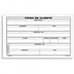 FICHA DE CLIENTE 5X8/SAO DOMINGOS