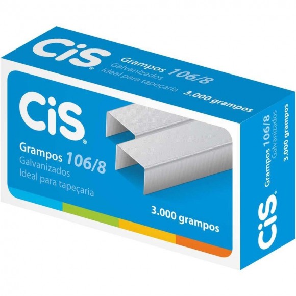 GRAMPO PARA GRAMPEADOR CIS GALVANIZADO ROCAMA 106/8