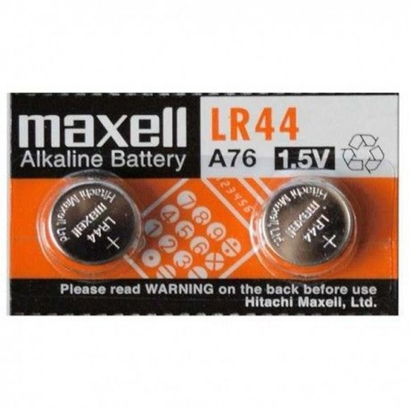 BATERIA MAXELL 1.5V LR44 ALCALINA