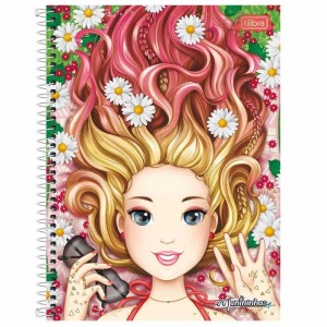 CADERNO UNIV. CD 12X1 TILIBRA MENININHAS...