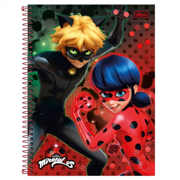 CADERNO UNIV. CD 1X1 TILIBRA MIRACULOUS 96 FLS