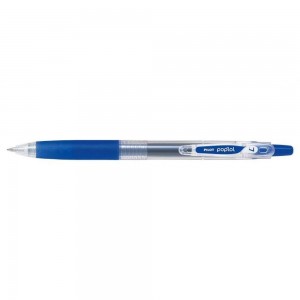 CANETA PILOT POPLOL RETRATIL 0.7MM AZUL ...