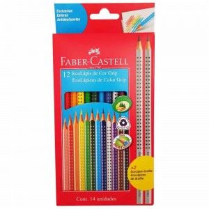 LAPIS DE COR FABER CASTELL KIT 12+2 CORE...