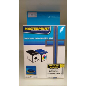 CARTUCHO HP 14 6614D BLACK 610C 612C 630...