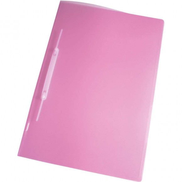 PASTA E GRAMPO TRILHO PLASTICA ACP ROSA