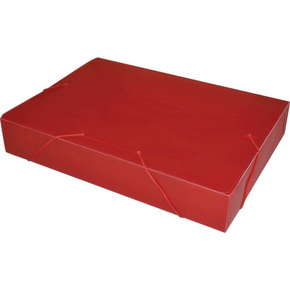 PASTA ABA ELASTICA PLASTICA 40 MM ACP VERMELHO