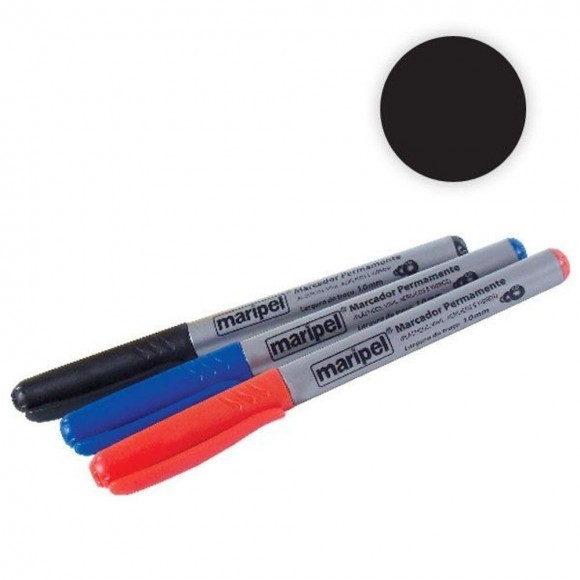 MARCADOR PERMANENTE MARIPEL 2.0MM AZUL