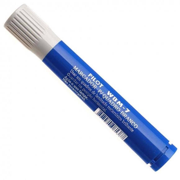 MARCADOR PARA QUADRO BRANCO PILOT WBM-7 AZUL CX/12