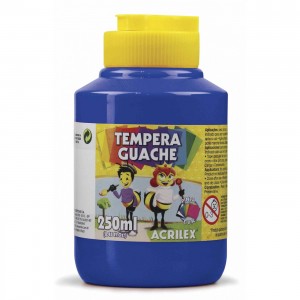 TINTA GUACHE ACRILEX 250 ML AZUL TURQUES...