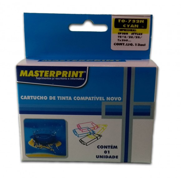 CARTUCHO EPSON TO73 TO732N CYAN 12MLT010 T020 TX200 TX 210 TX220 TX410