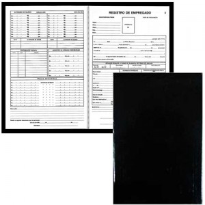 LIVRO DE  REGISTRO DE EMPREGADOS 50F TAM...