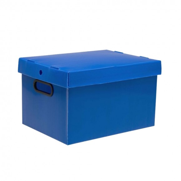 CAIXA ORGANIZADORA PRONTOBOX AZUL 360X265X230 MD