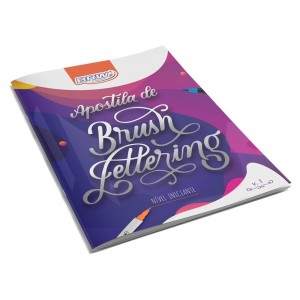 LIVRO ATIVIDADES APOSTILA BRUSH LETTERIN...