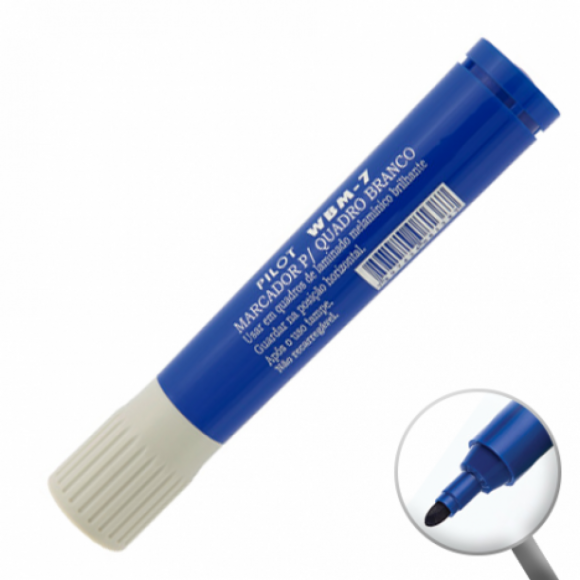 MARCADOR PARA QUADRO BRANCO PILOT WBM-7 AZUL