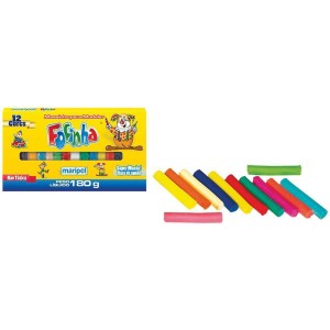 MASSA DE MODELAR MARIPEL 12 CORES FOFINH...